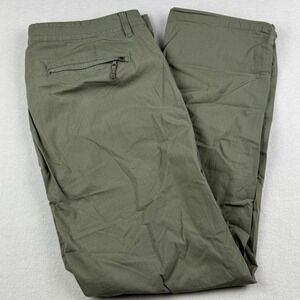 Mountain Hardwear Pants Mens 36x32 Beige Canvas‎ Ripstop Outdoor Ankle Cords